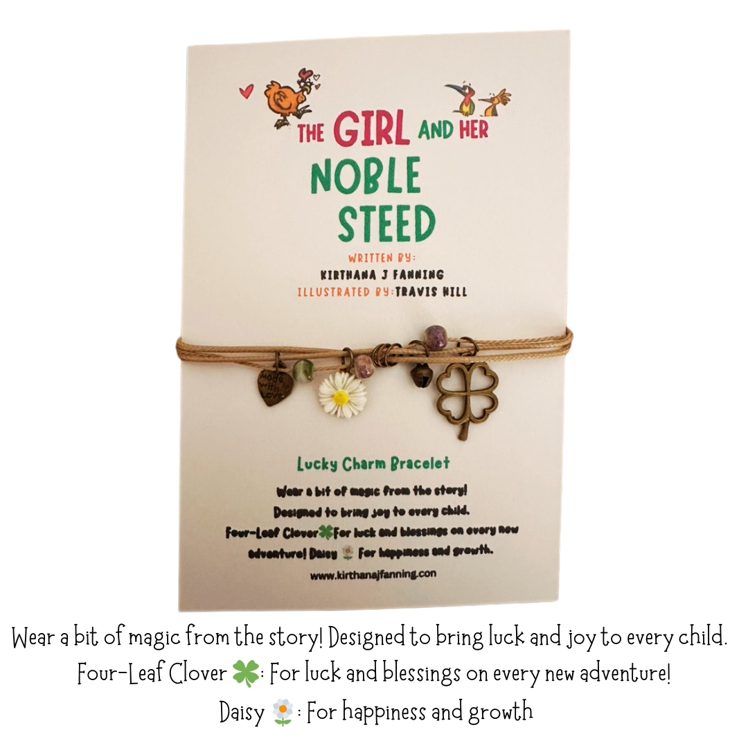 Lucky Charm Bracelet: The Girl and her Noble Steed